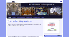 Desktop Screenshot of churchoftheholysepulchre.net